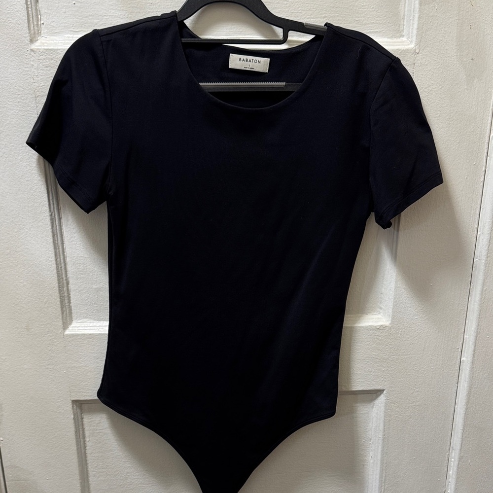 Babaton Classic Black Bodysuit